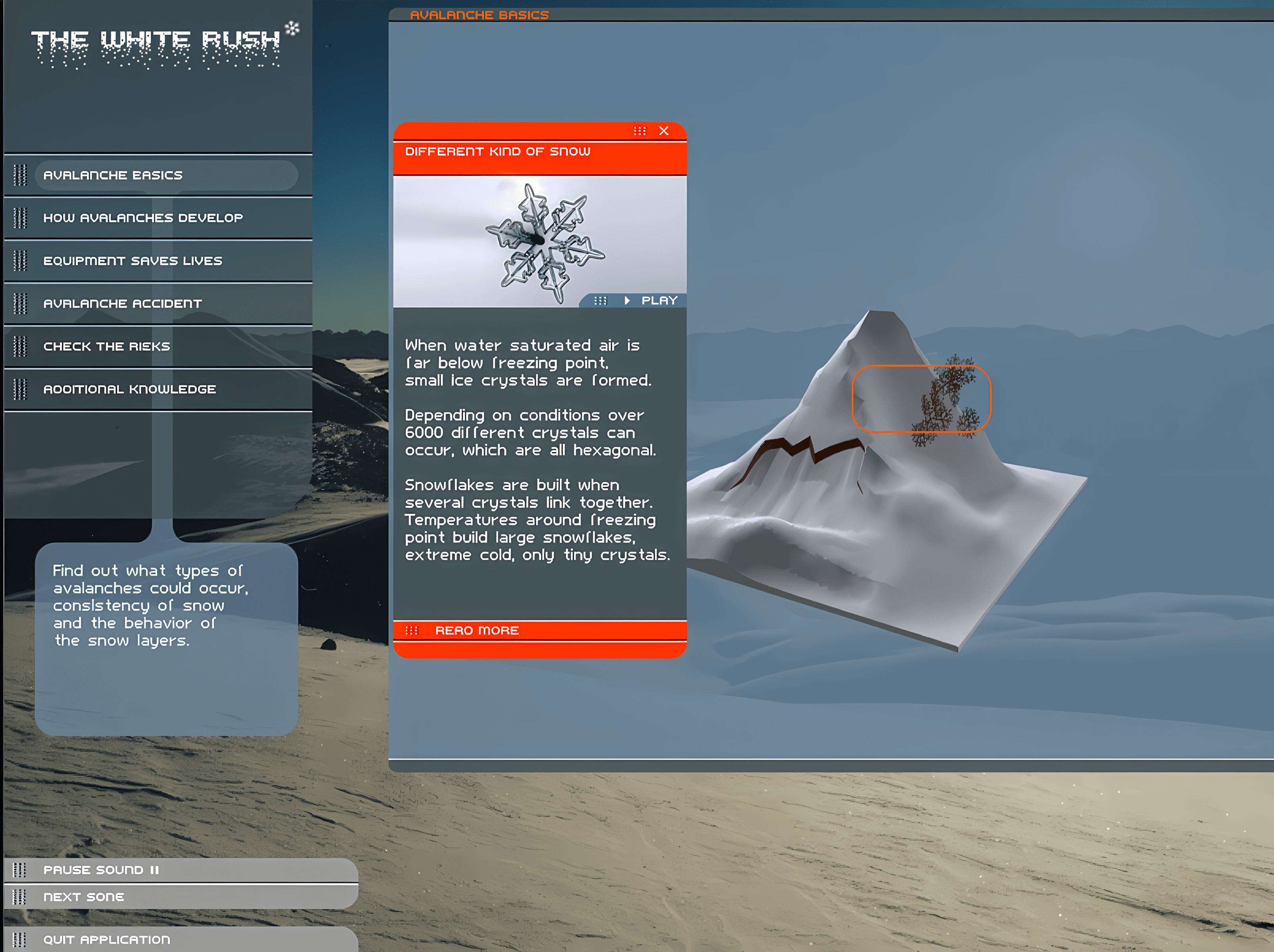 Première version de Daniel, intitulée 'The White Rush'