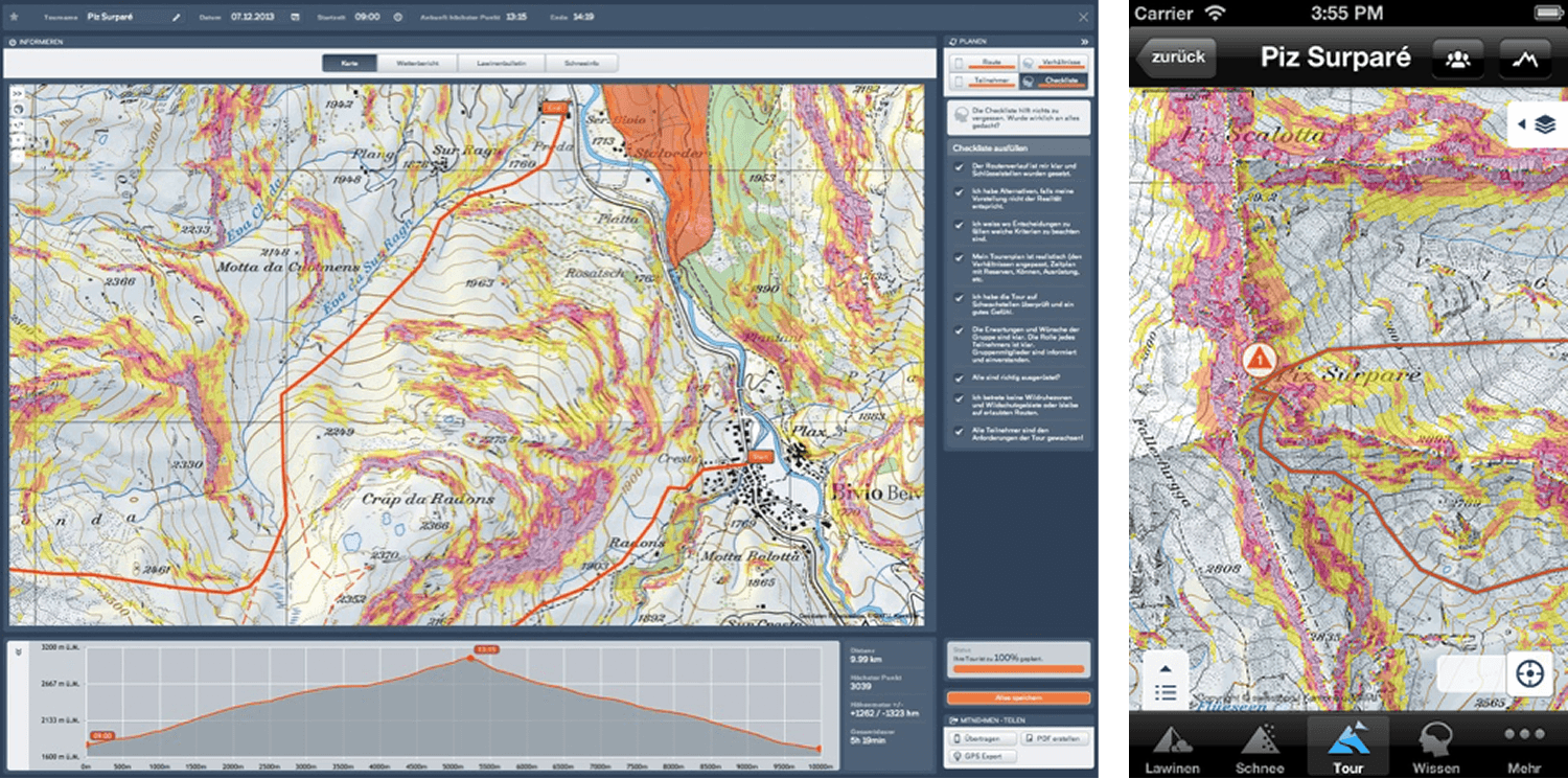 Gita del Piz Supare in White Risk